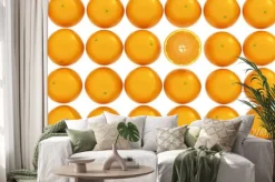 Naklejka: Pomarańczowy tekstury