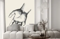 Naklejka: Pomocna dłoń