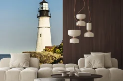 Naklejka: Portland head lighthouse