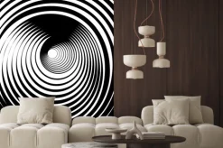 Naklejka: Pre-tekst lub tunel dziura nieskończoność tle wektora