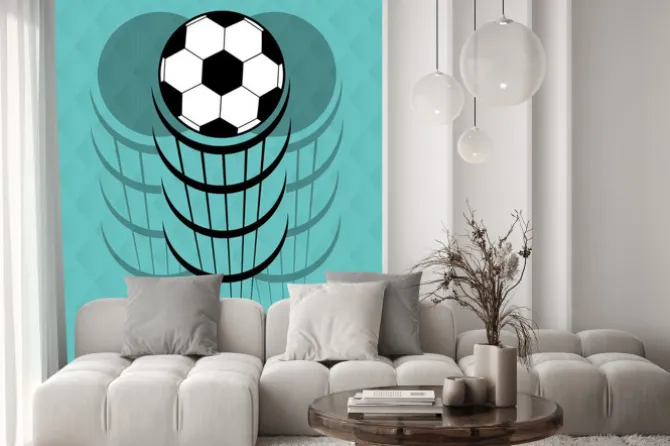 Naklejka: Projekt piłka nożna