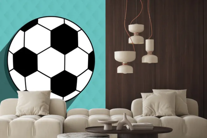 Naklejka: Projekt piłka nożna