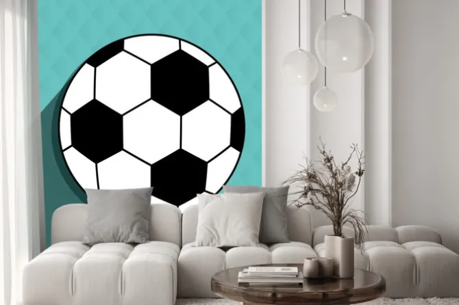 Naklejka: Projekt piłka nożna