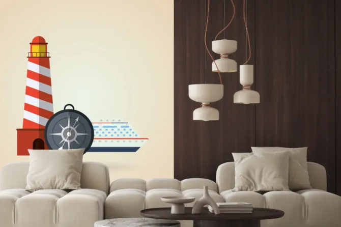 Naklejka: Projektowanie ikon podróży