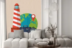 Naklejka: Projektowanie ikon podróży