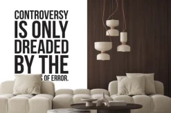 Naklejka: Prosty klasyczny plakat motywacyjny dla biznesu