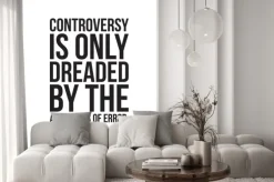 Naklejka: Prosty klasyczny plakat motywacyjny dla biznesu