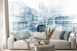 Naklejka: Przestrzeń wirtualna z efektem 3d