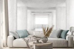 Naklejka: Pusta betonowa architektura