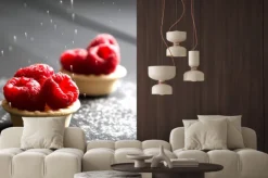 Naklejka: Pyszne desery tarty ze świeżych malin