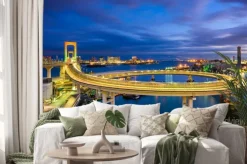 Naklejka: Rainbow bridge w tokio