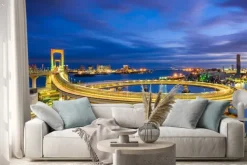 Naklejka: Rainbow bridge w tokio