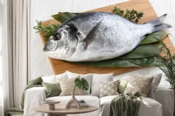 Naklejka: Raw dorado