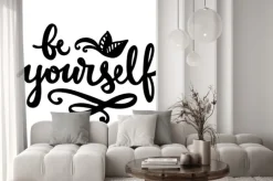 Naklejka: Ręcznie rysowane napis plakat.