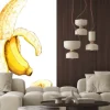 Naklejka: Ręcznie rysowane akwarele ilustracji banana