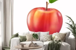 Naklejka: Reifer apfel, freigestellt