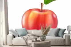 Naklejka: Reifer apfel, freigestellt