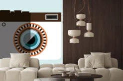 Naklejka: Retro aparat