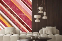 Naklejka: Rocznika bezszwowe tło paski