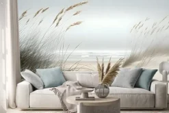 Naklejka: Rośliny na piaszczystych wydmach morza