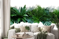 Naklejka: Rośliny tropikalne w kompozycji