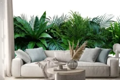 Naklejka: Rośliny tropikalne w kompozycji
