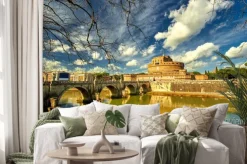 Naklejka: Rzym - castel świętym angelo, włochy