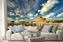 Naklejka: Rzym - castel świętym angelo, włochy