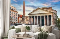 Naklejka: Rzym - panteon, nikt