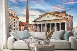 Naklejka: Rzym - panteon, nikt