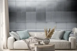 Naklejka: Scena fondo w acciao