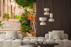 Naklejka: Schody na włoskiej uliczce