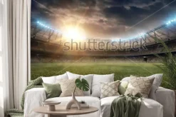 Naklejka: Soccer field