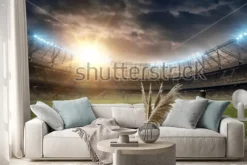 Naklejka: Soccer field