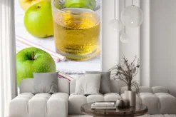 Naklejka: Sok z zielonego jabłka