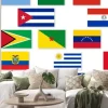 Naklejka: South american flag set
