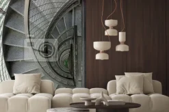 Naklejka: Spiralne schody
