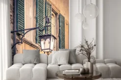 Naklejka: Stara latarnia bliska