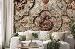 Naklejka: Stare drzwi metalowe