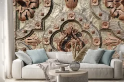 Naklejka: Stare drzwi metalowe