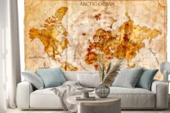 Naklejka: Stare mapy