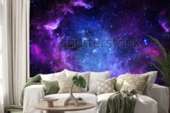 Naklejka: Starfield - elementy tego obrazu dostarczone przez nasa