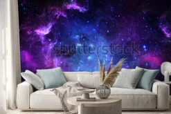 Naklejka: Starfield - elementy tego obrazu dostarczone przez nasa