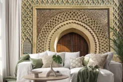 Naklejka: Starożytne bramy w meknes, maroko