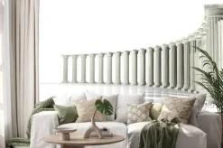 Naklejka: Starożytne marmurowe filary