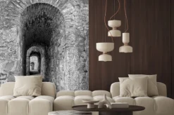 Naklejka: Stary kamienny tunel