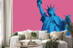 Naklejka: Statue of liberty - new york - symbole, américain - décoration