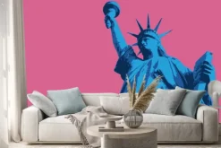 Naklejka: Statue of liberty - new york - symbole, américain - décoration