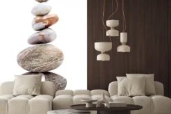 Naklejka: Stos z różnych kamieni