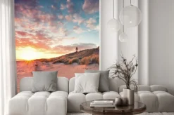 Naklejka: Strand und dünenlandschaft jestem sylter ellenbogen